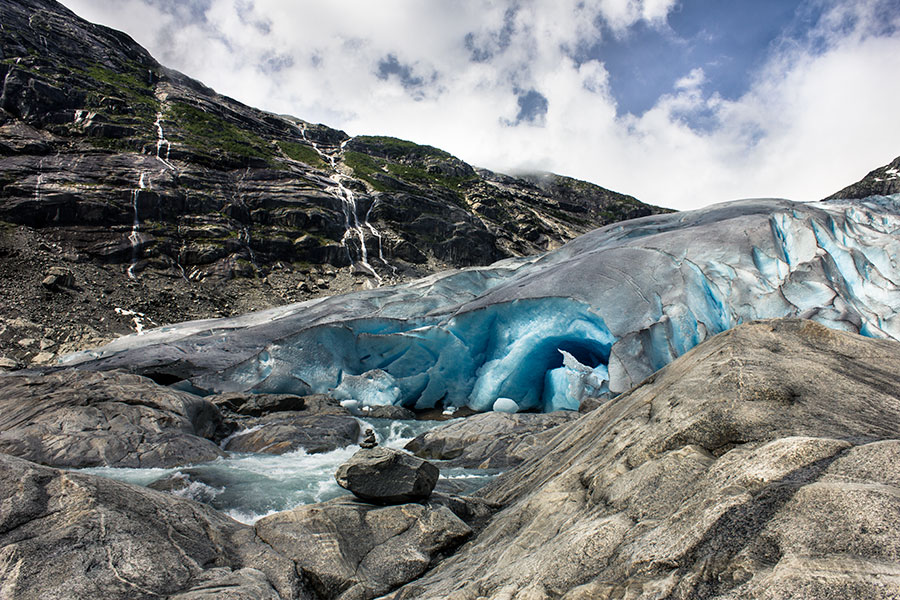 Ледник Jostedalsbreen - Катя Киреева