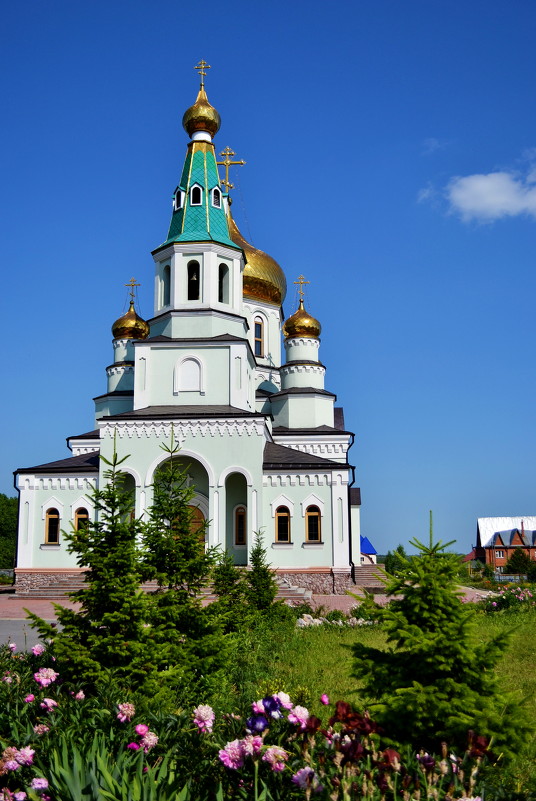 Храм Сергия Радонежского г.Топки Кемеровской области - Евгения Сихова