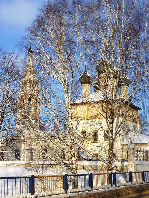 Богоявленская церковь в Нерехте - Лидия Бусурина