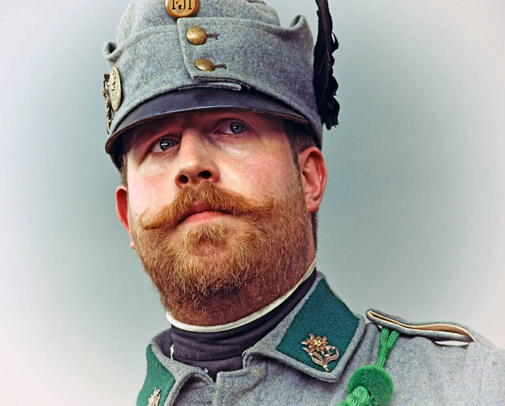 Портрет офицера Австро-Венгрии - Sergio Borkoni