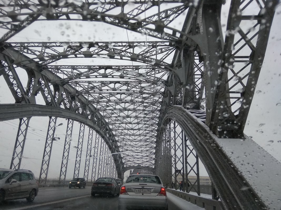 Большеохтинский мост - Svetlana Lyaxovich