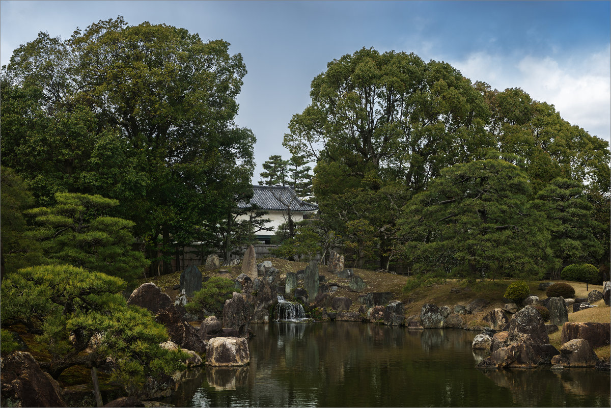 Сад камней в замке сёгуна Нидзё в Киото (2) - Shapiro Svetlana 