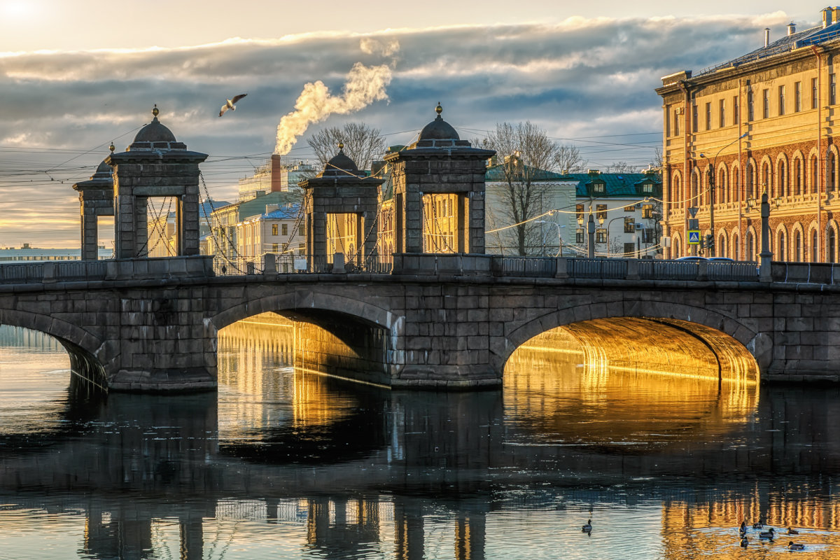 Старо-Калинкин мост Санкт-Петербург