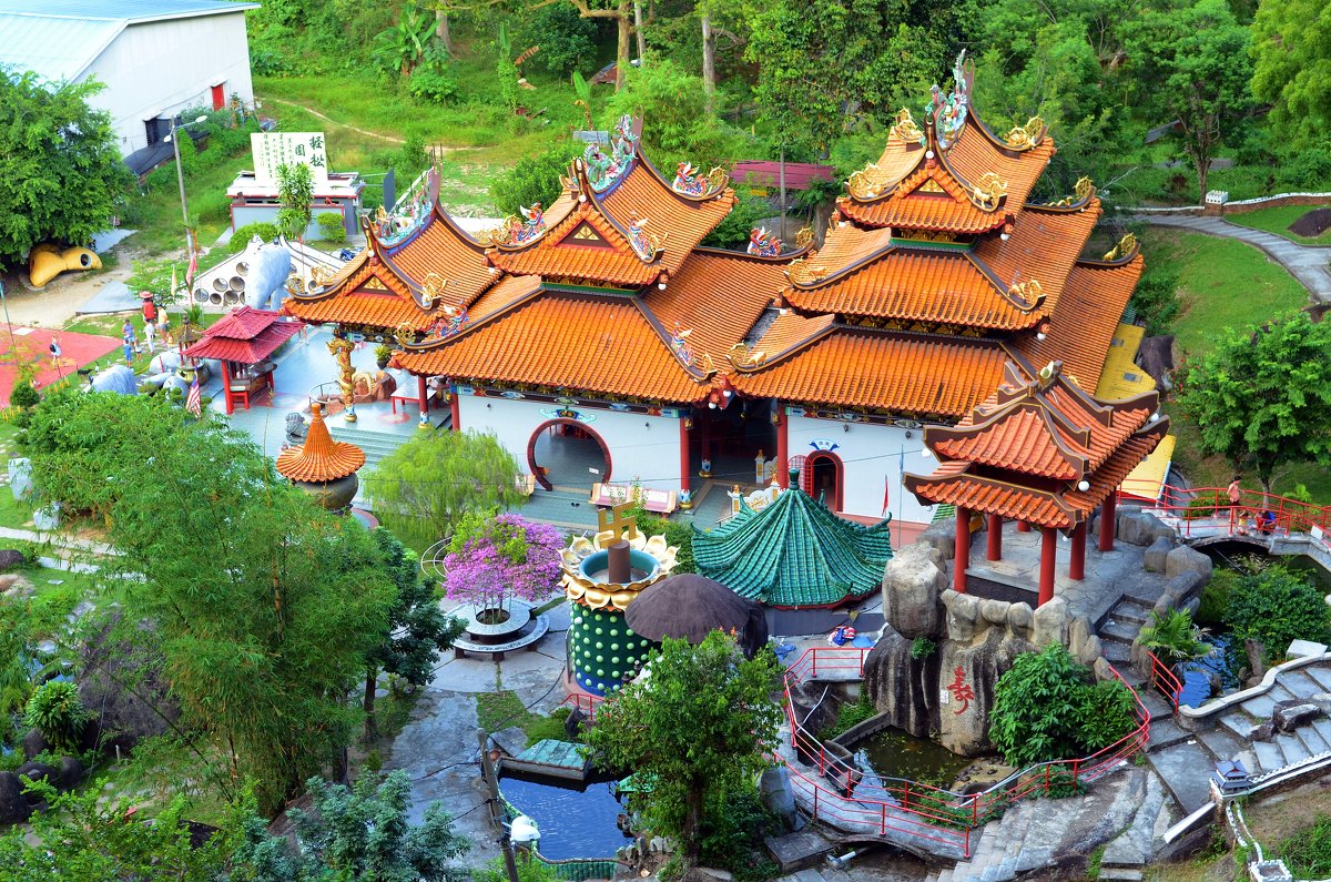 китайский храм Fu Lin Kong - п.с.ю 