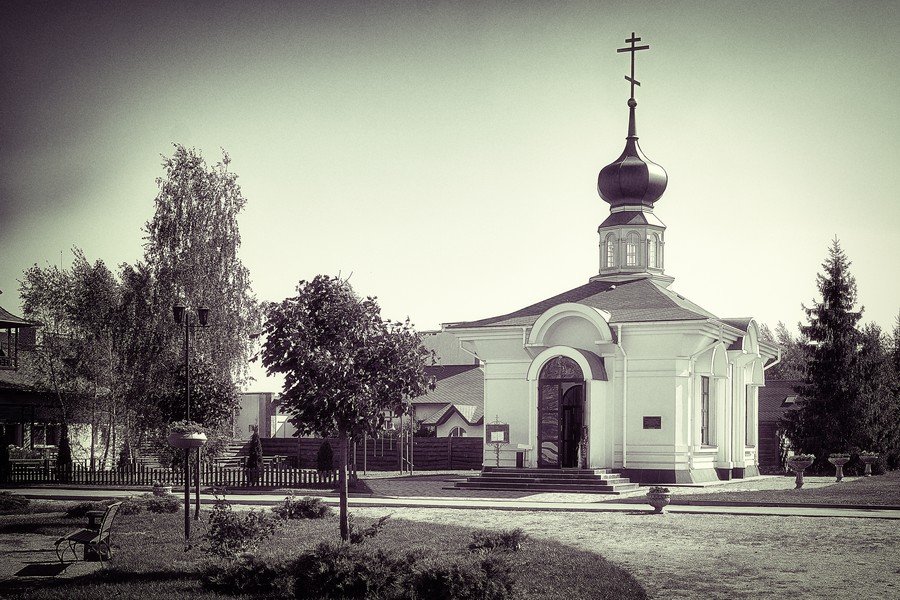 Церковь в селе Бречь. - Андрий Майковский