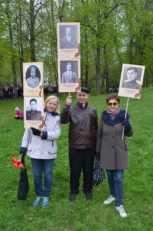 Великие Луки День Победы 9 мая 2019 года 6-й Бессмертный полк Великих Лук... - Владимир Павлов