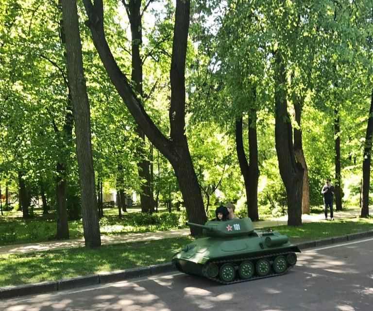 Танковые" покатушки" - Виталий Селиванов 