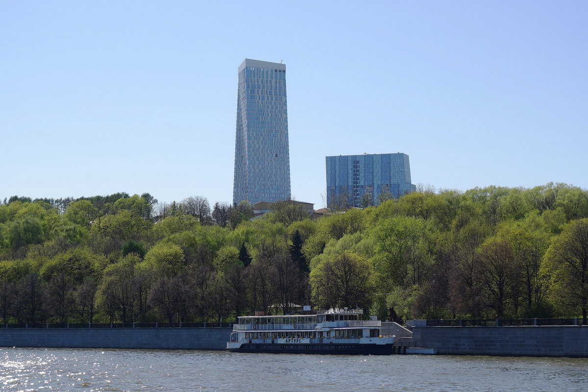 Виды Москвы с реки - Маргарита Батырева