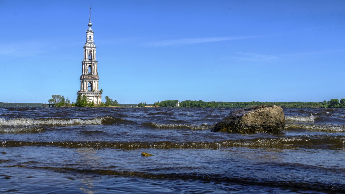 Затопленная колокольня в Калязине - Георгий А
