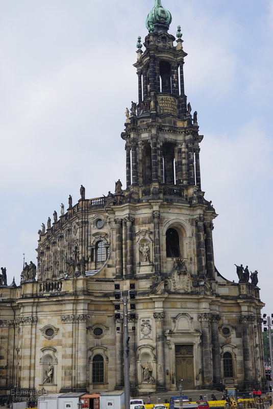 Хофкирхе. Katholische Hofkirche - Сергей Беляев