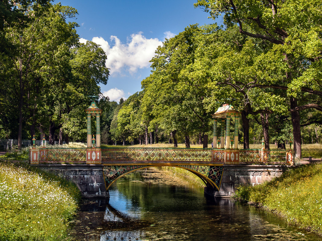 Китайский мост в Александровском парке - Елена Кириллова