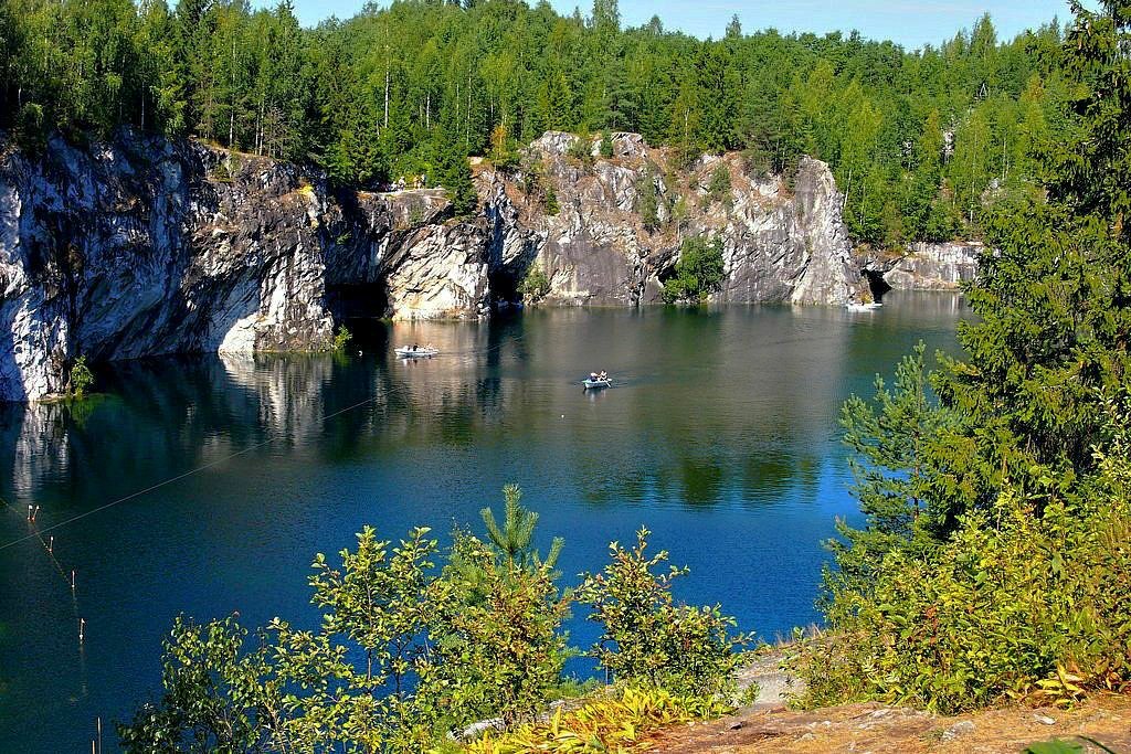 Мраморный карьер Рускеала. Карелия - Галина 