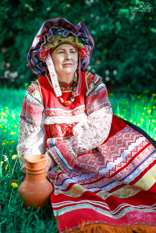 Традиционный костюм Тульской области - Ирина Кулага