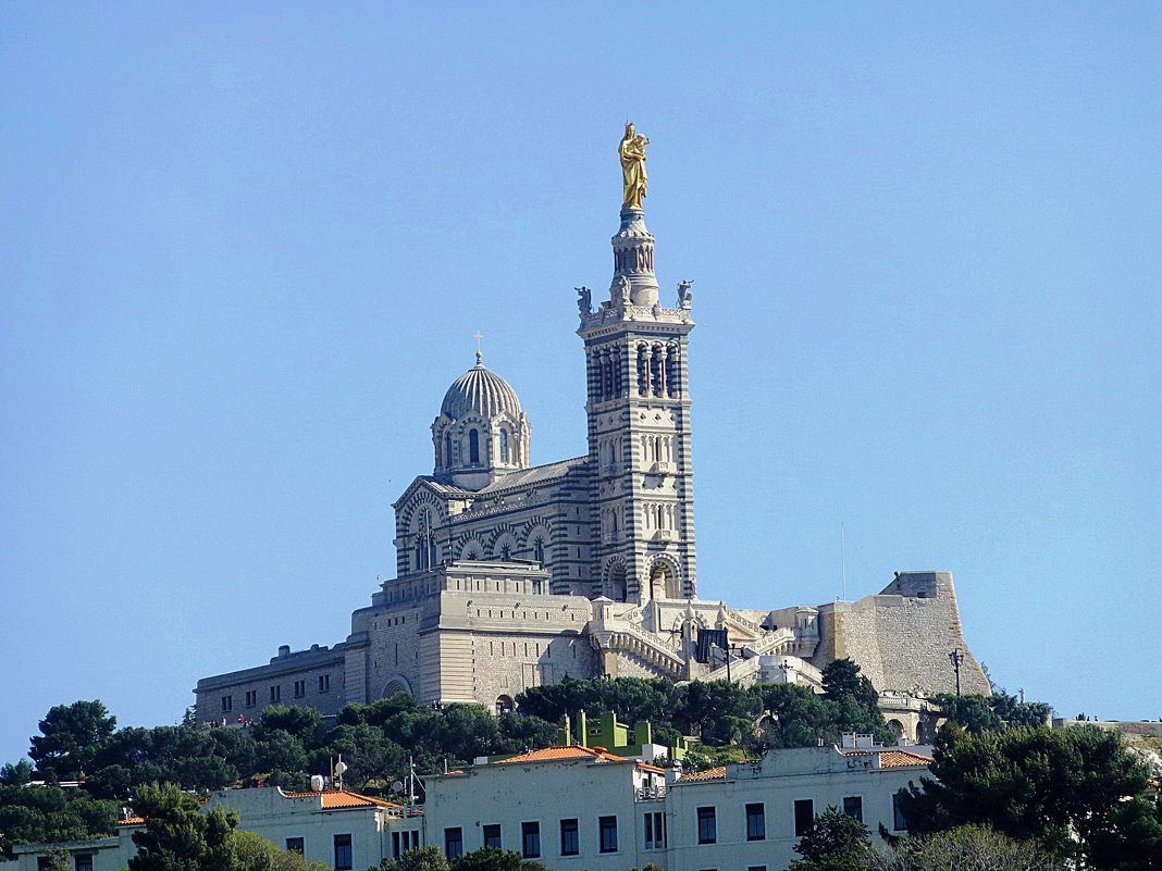 Базилика Нотр-Дам де ля Гард в Марселе - Лидия Бусурина