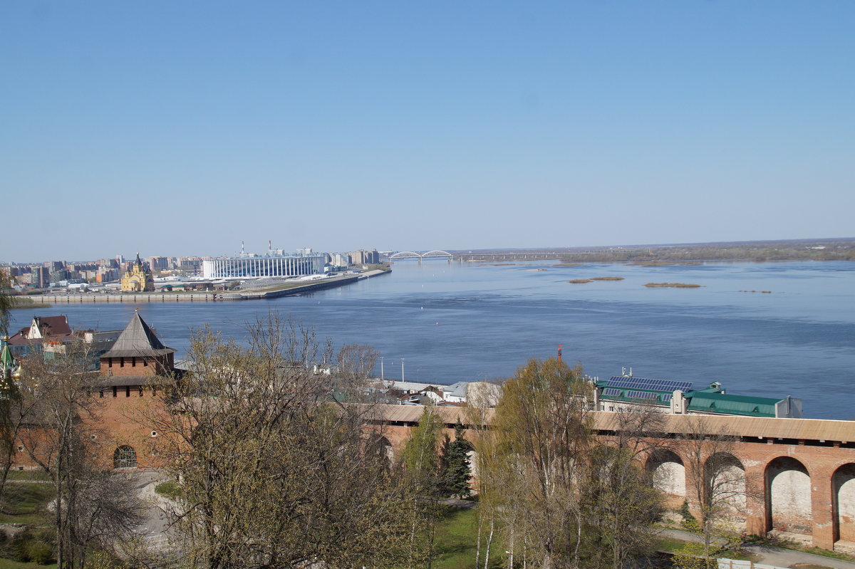 Вид на Стрелку в Нижнем Новгороде - Lersa 