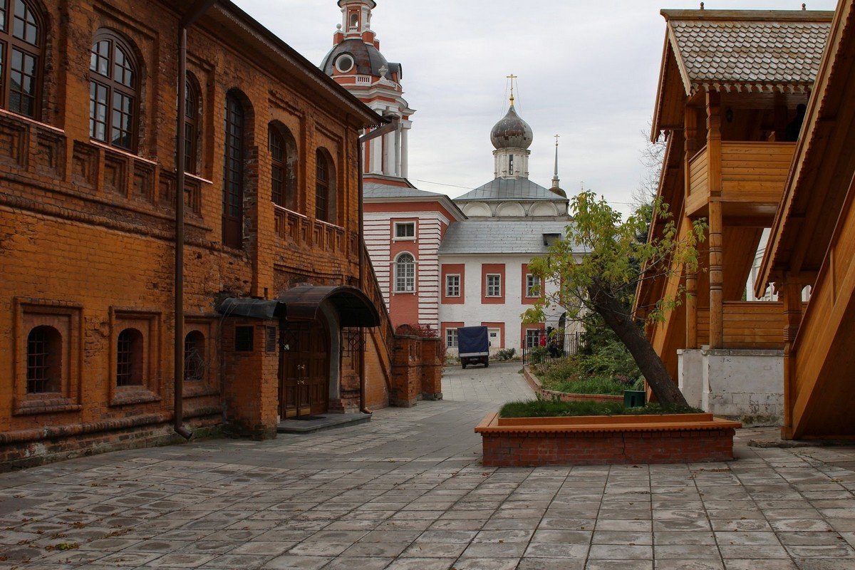 Знаменский монастырь Москва Варварка