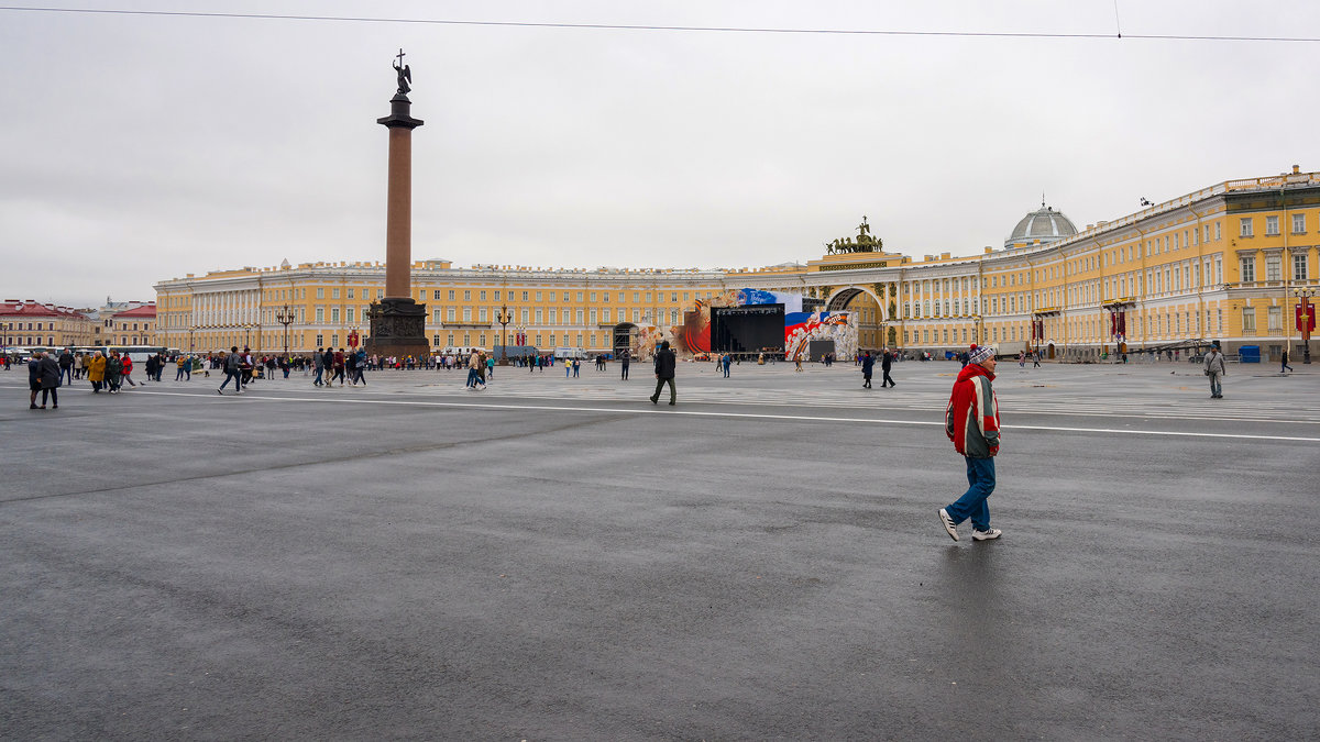 Петербург. Дворцовая площадь. - Владимир Лазарев