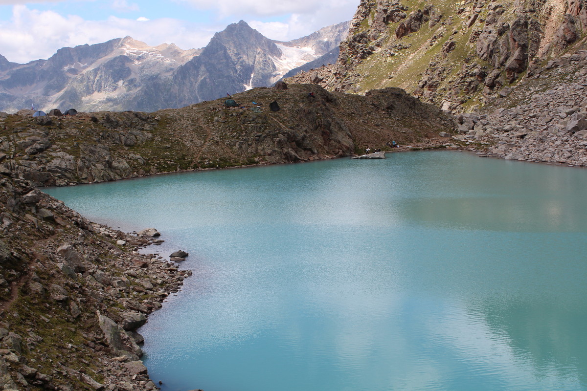 Озеро (на высоте 3000 м) - Светлана Попова