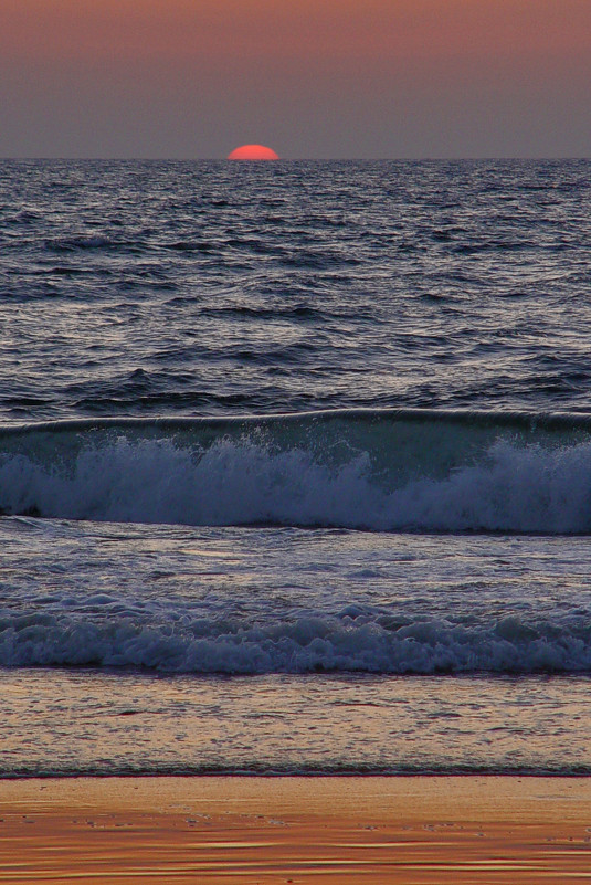 Закат солнца над Индийским океаном - Нина Рубан