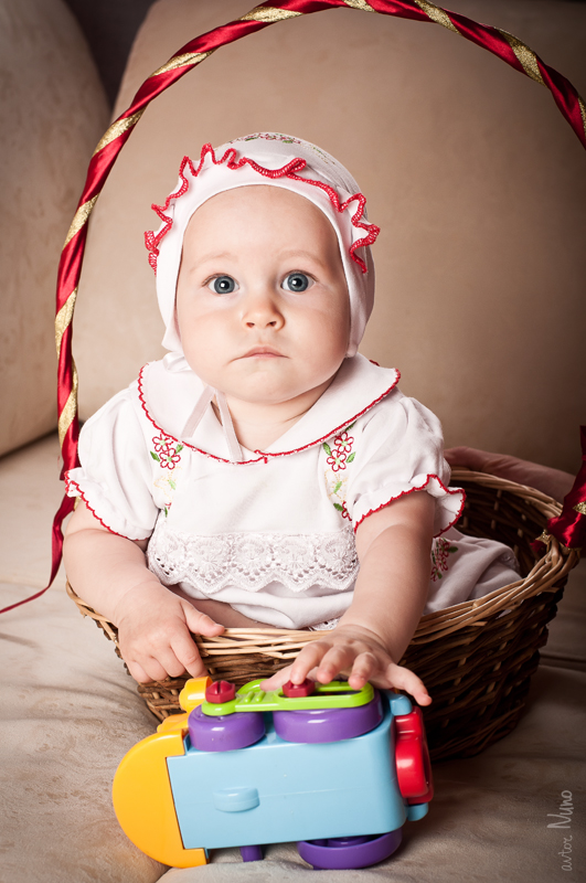 Ева, фотосессия в возрасте 8-ми месяцев - Наталья Житкова