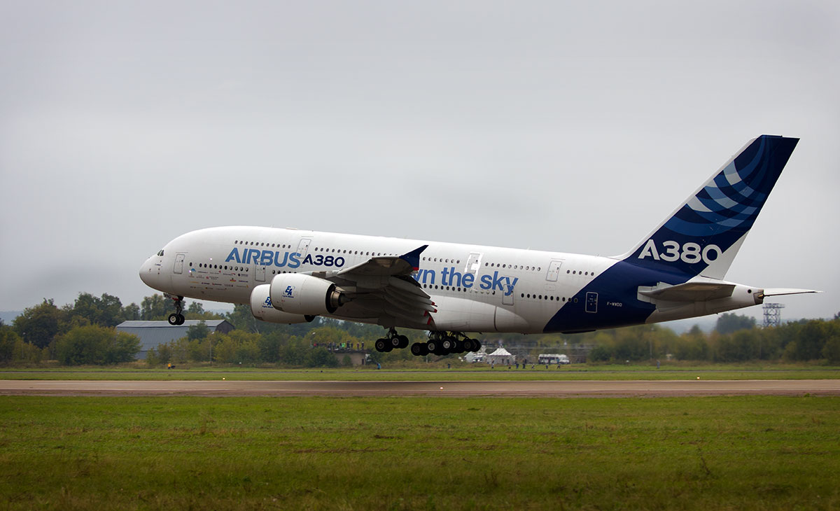 На взлете A380 - Александр Черевань