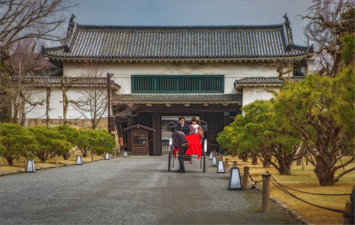 Императорский дворец в Киото. Свадебная церемония - Shapiro Svetlana 