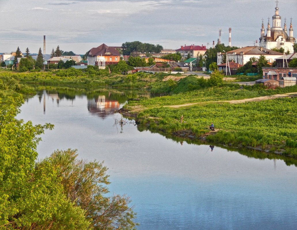 Река Исеть Шадринск