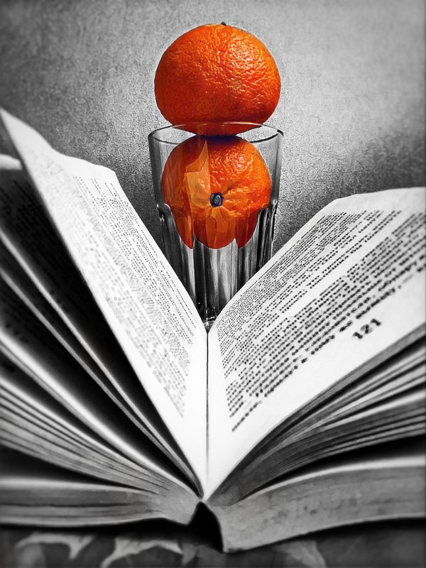 Книжно-мандариновая атмосфера... - Марина Сидорова
