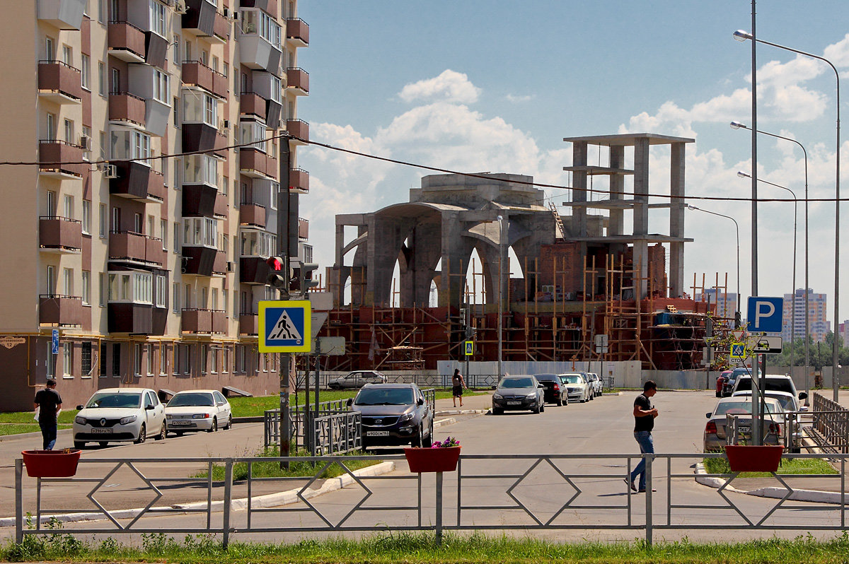 Строительство храма. Южный Город. Самара :: MILAV V – Социальная сеть  ФотоКто