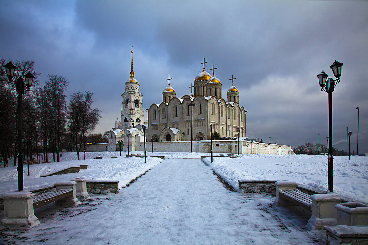 Пенза Успенский собор зима