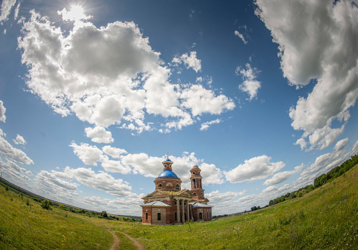 Разрушенный храм в Тульской области. - Николай Галкин 