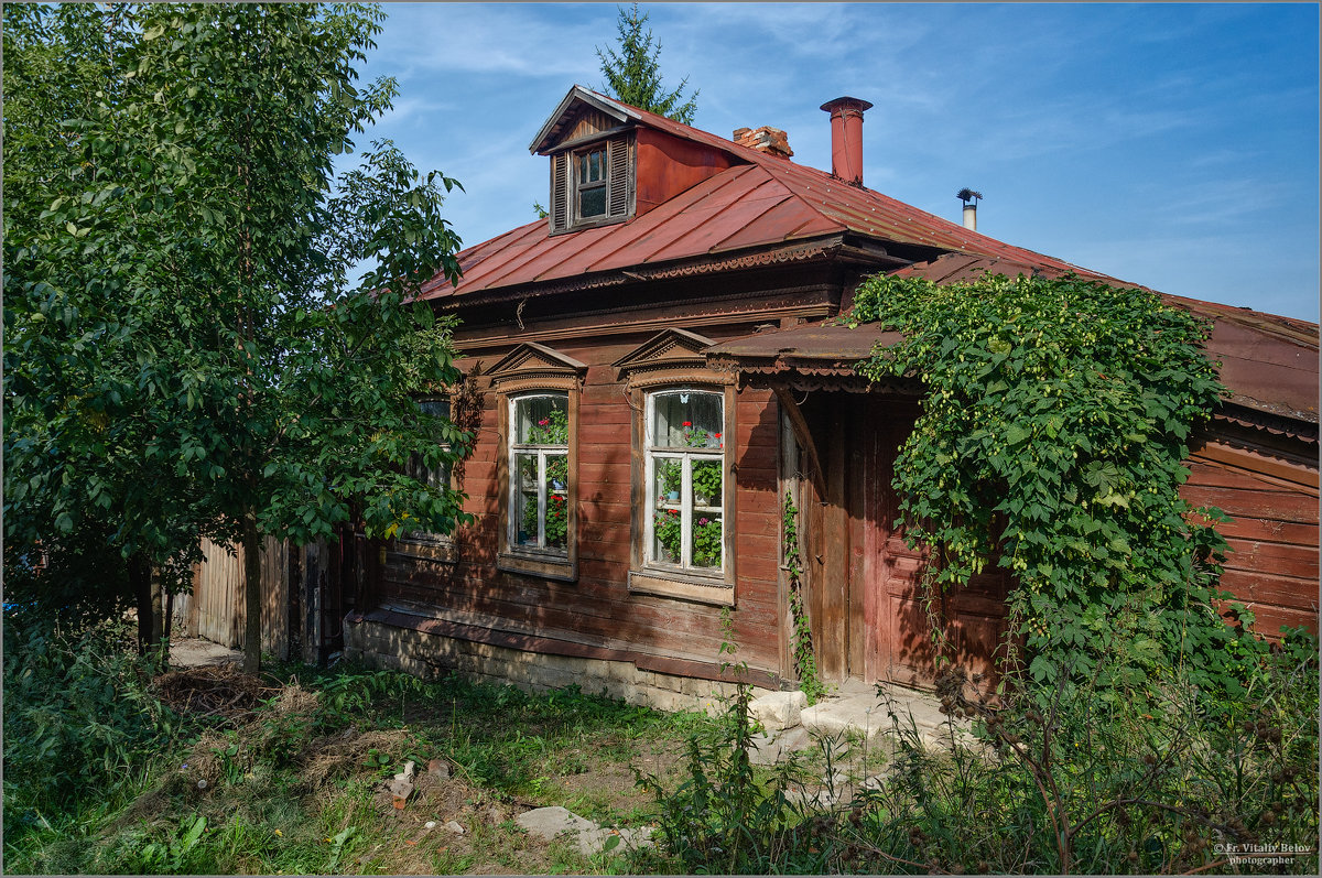 Старый дом в Зарайске :: Виталий Белов – Социальная сеть ФотоКто