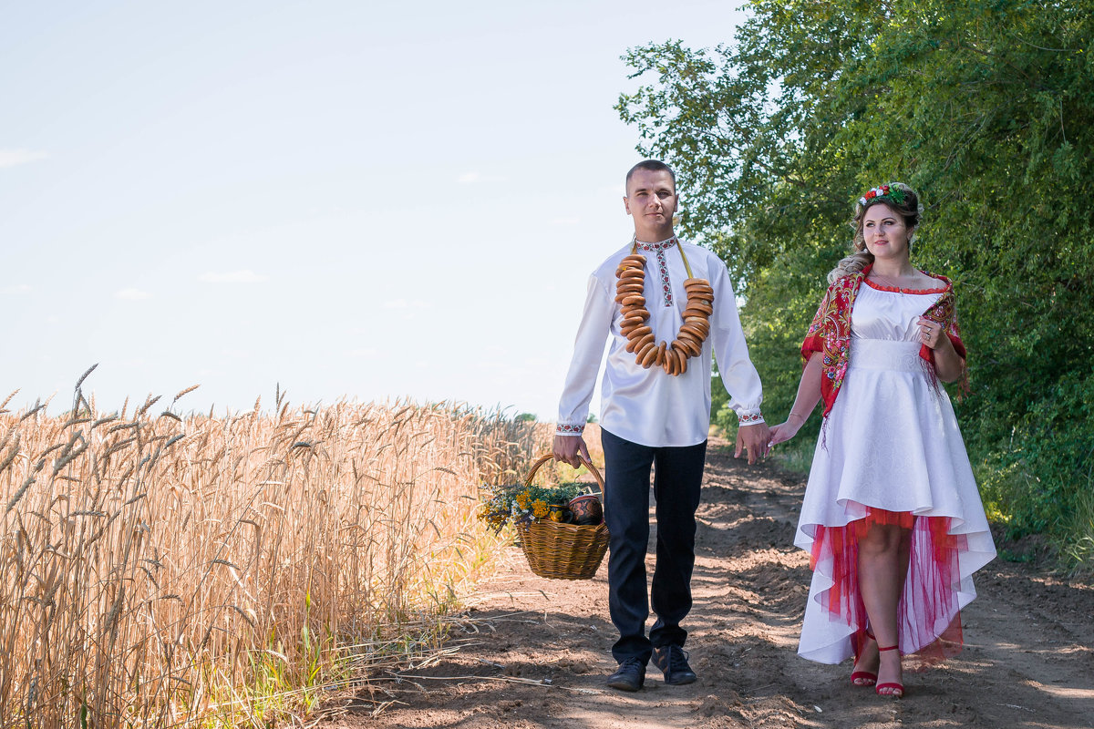 Свадьба Максима и Инны в народном стиле - Анастасия Науменко