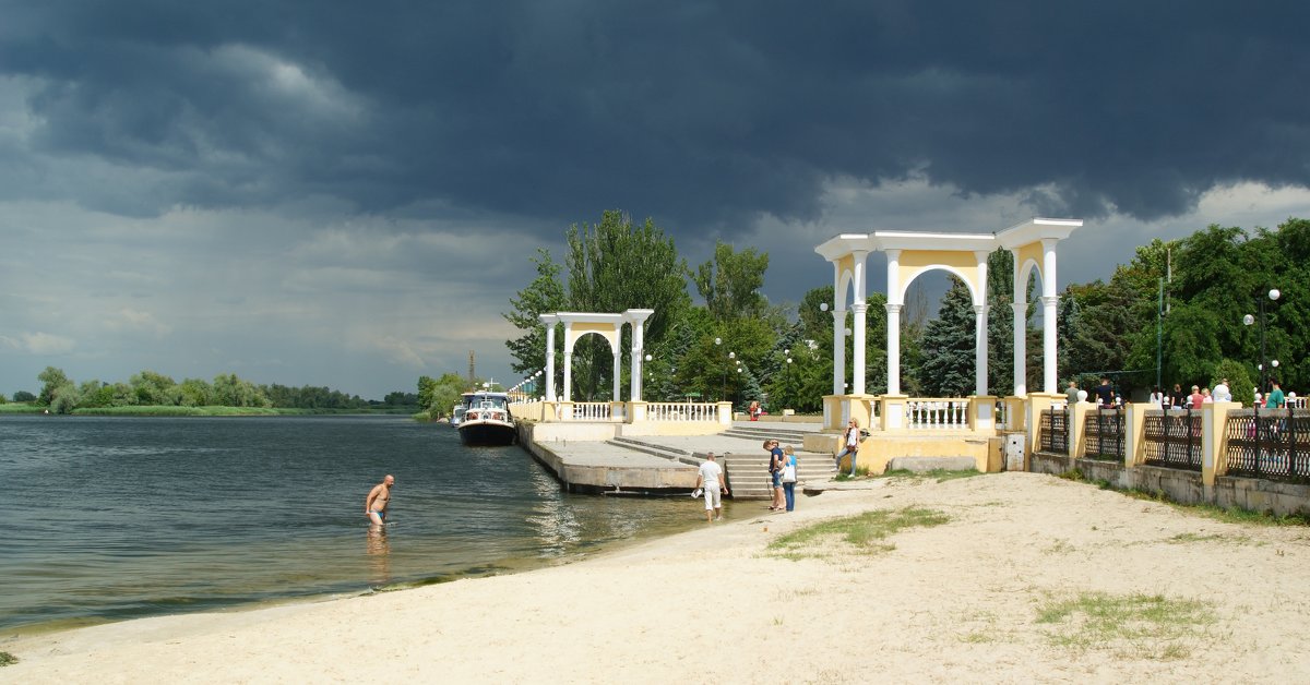 Как выглядит город Голая Пристань, затопленный после разрушения Каховской ГЭС | укатлант.рф