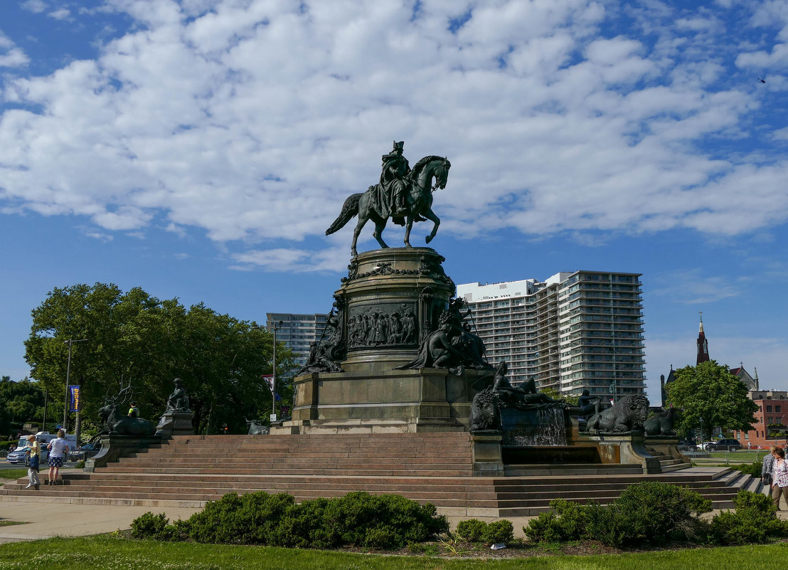 Конный памятник Джорджу Вашингтону - Юрий Поляков
