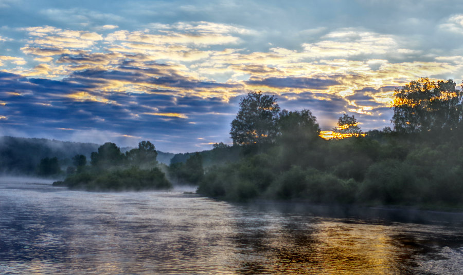 Восход солнца над рекой - Павел Айдаров