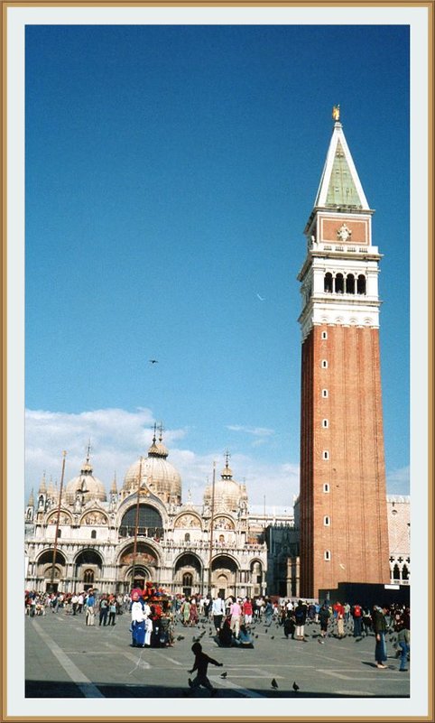 Кампанила собора св. Марка, Венеция весна 2005 года - Валентин Соколов
