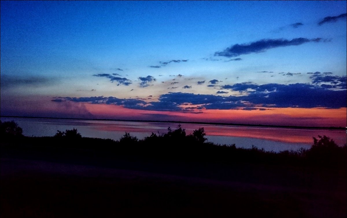 Краски заката на Азовском море - Нина Корешкова