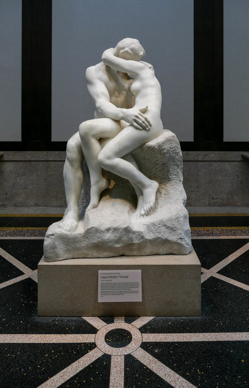 Скульптура "Поцелуй" в музее Родена. Филадельфия. - Юрий Поляков