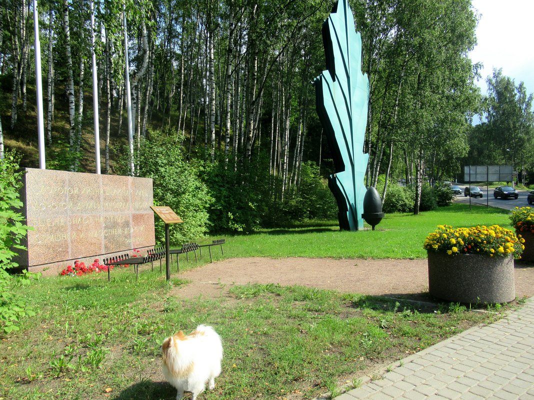 Мемориал Румболовская гора, входящий в состав Зелёного пояса Славы - Елена Павлова (Смолова)