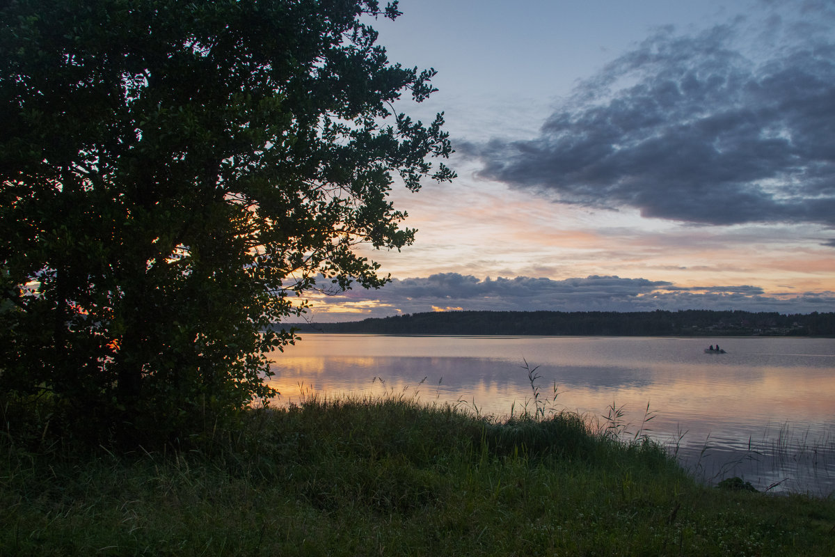 Тихий вечер на озере - Анжела Пасечник
