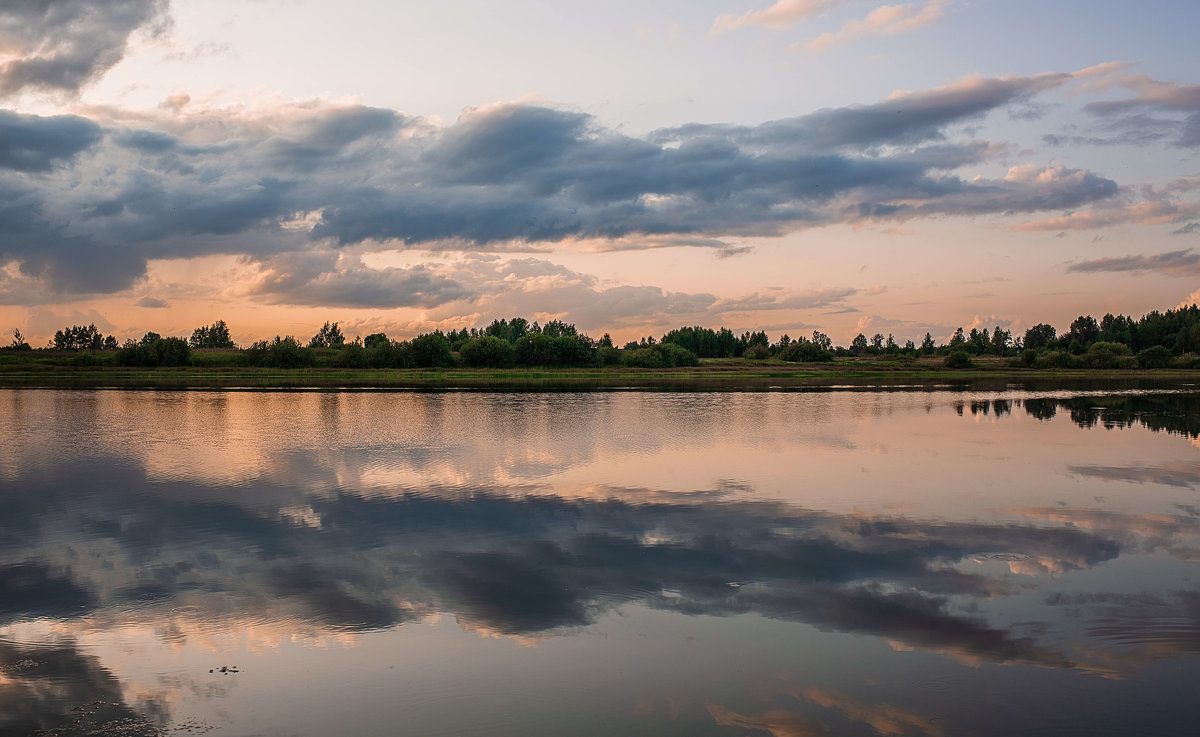 Закат на Зелёном озере... (Небесный крокодильчик) - Владимир Васильев