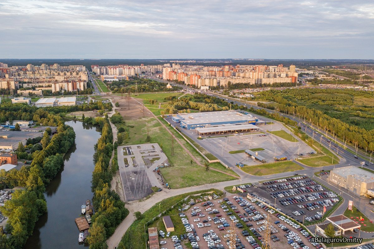 Вид с воздуха на Красногврадейский район - Дмитрий Балагуров