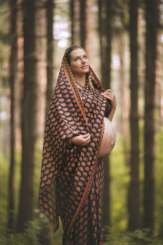 Girl in sari - Владислав Бодров