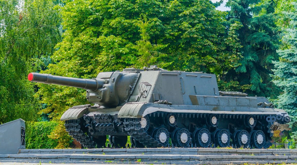 самоходная артиллерийская установка САУ-152. город Курчатов - Руслан Васьков