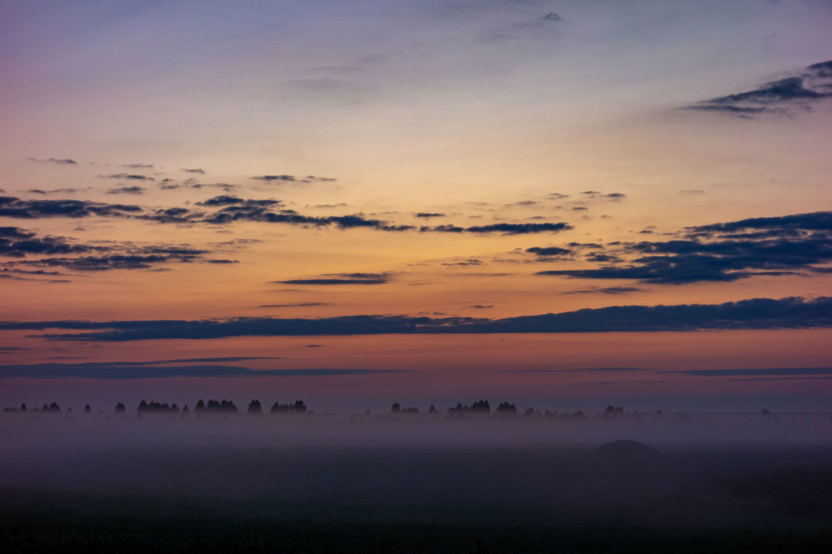 Рассвет и утренний  туман - Serge Serebryakov