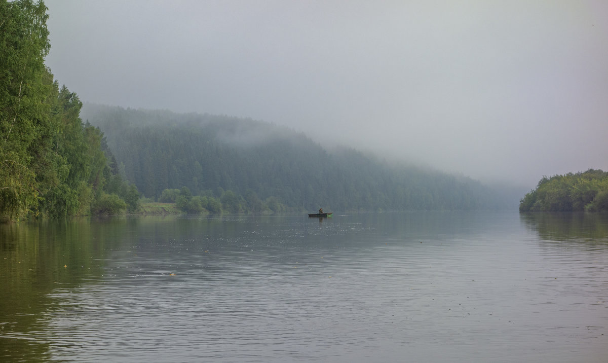 Одинокий рыбак в тумане - Алексей Сметкин