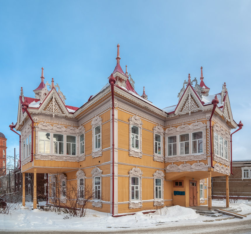 Томск. Усадьба купца Л.Д. Желябо. Флигель. Дом с жар-птицами - Алексей Шаповалов Стерх