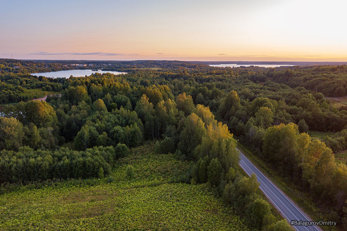 Два озера на горизонте заката - Дмитрий Балагуров