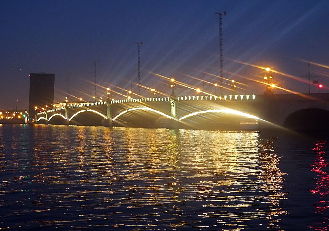 Разведенный Троицкий мост - Ольга И